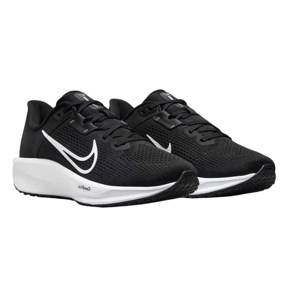 Nike Womens/Ladies Quest 6 Running Shoes / Black/White